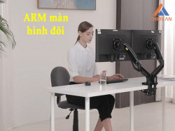 Hướng dẫn chọn mua Arm màn hình đôi cho màn hình máy tính