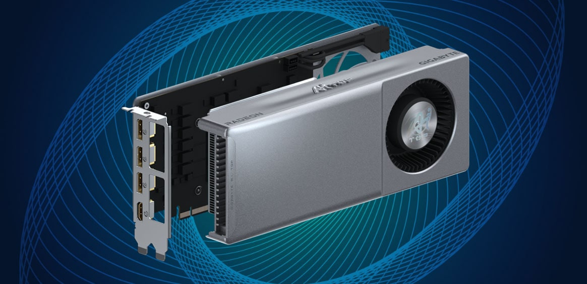 Gigabyte Radeon™ AI PRO R9700 AI TOP 32G (rev. 1.1) Sức mạnh AI tại bàn làm việc của bạn