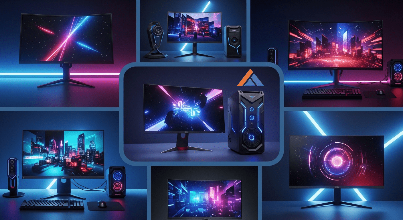 Bí quyết chọn Màn hình chơi Game : Màn hình Máy Tính Gaming hiện đại