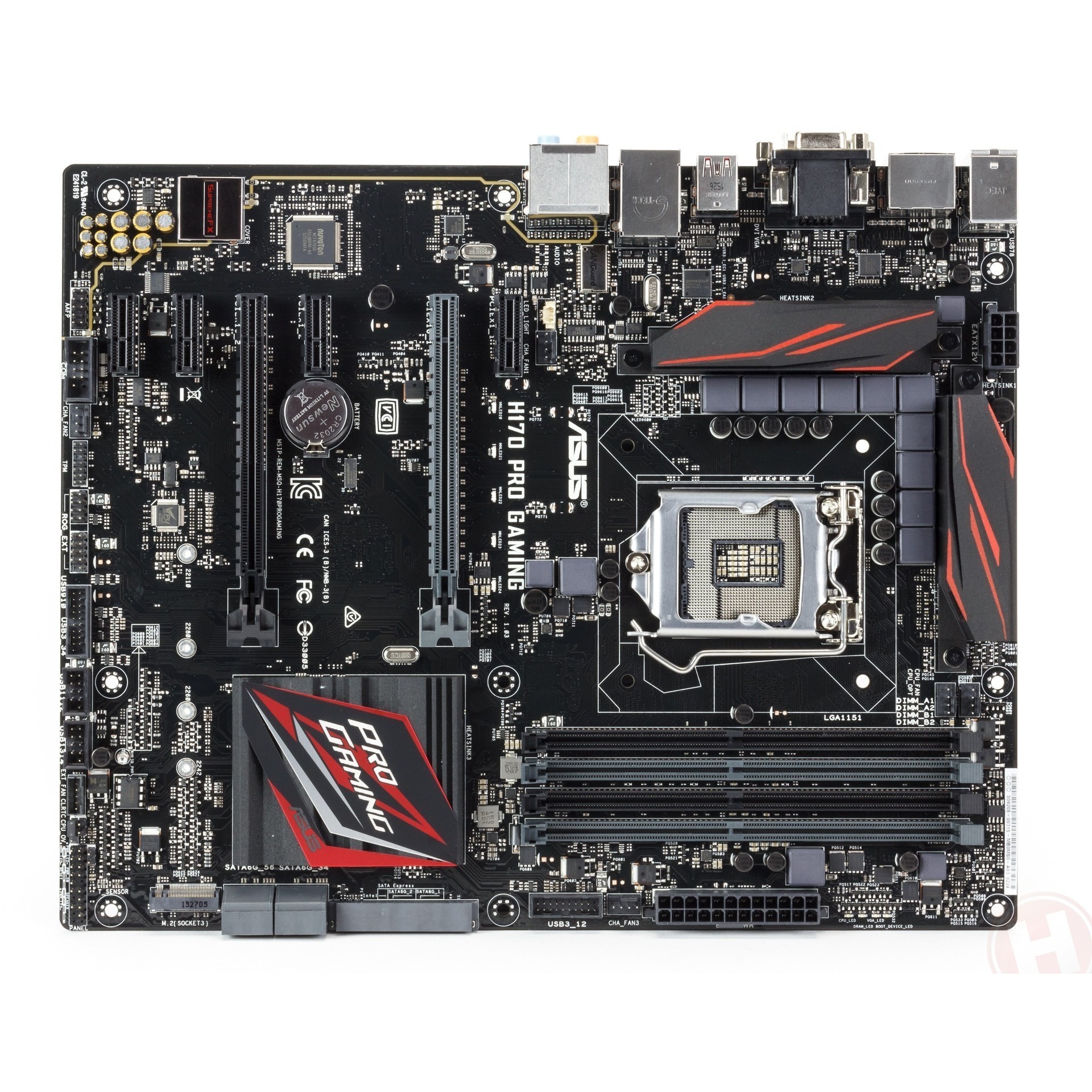Main Asus H170 Pro Gaming (Chipset Intel H170/ Socket LGA1151/ VGA onboard)