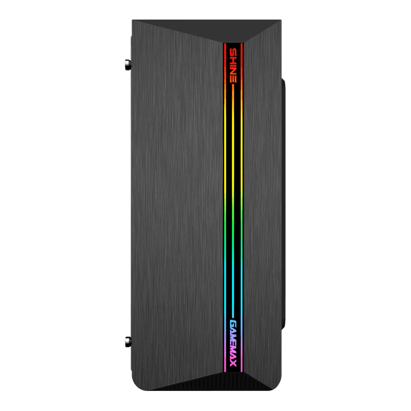 Vỏ máy vi tính GAMEMAX G527 SHINE - Màu đen - LED Strips rainbow