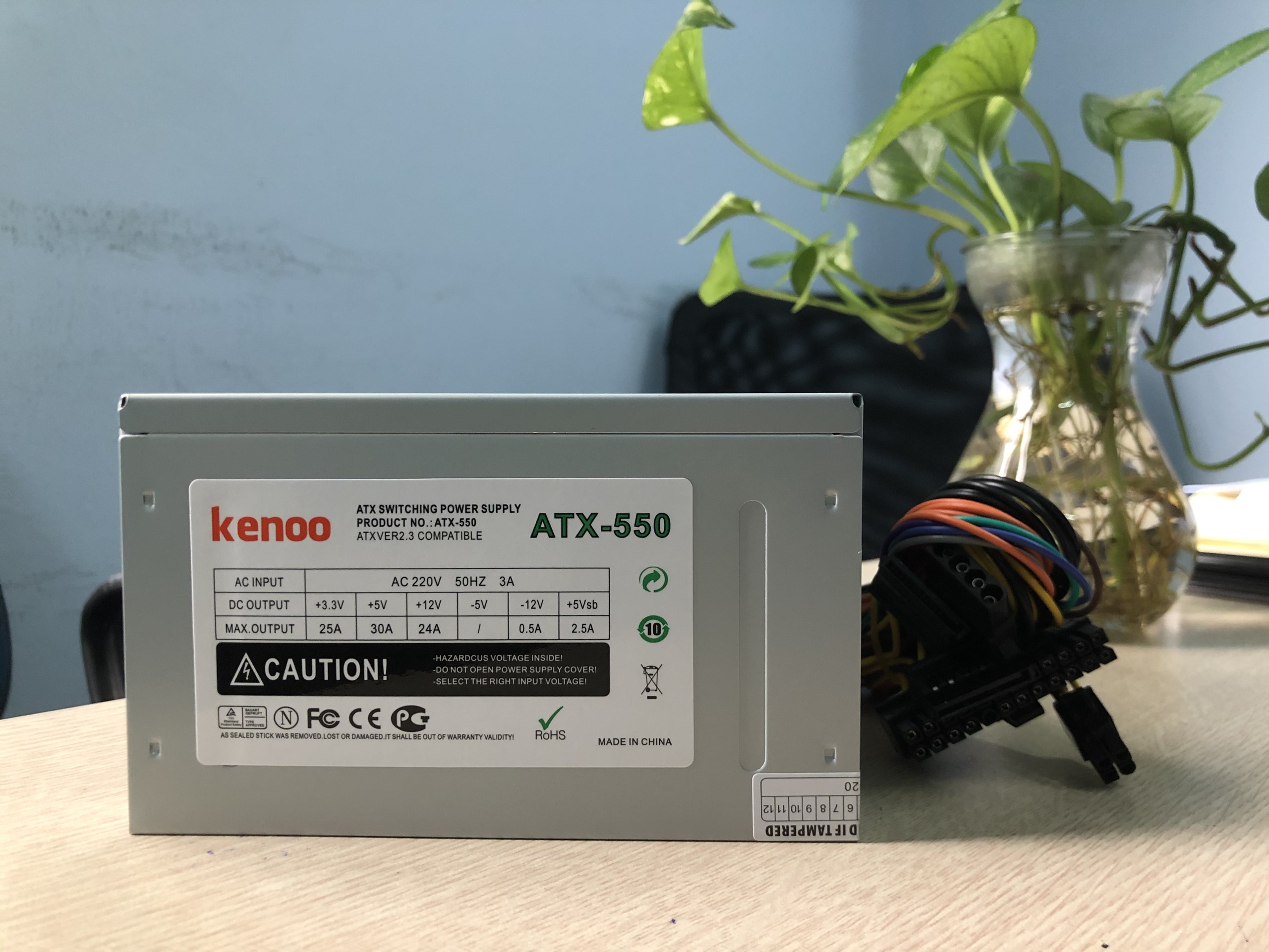 Nguồn máy tính KENOO ATX-550 