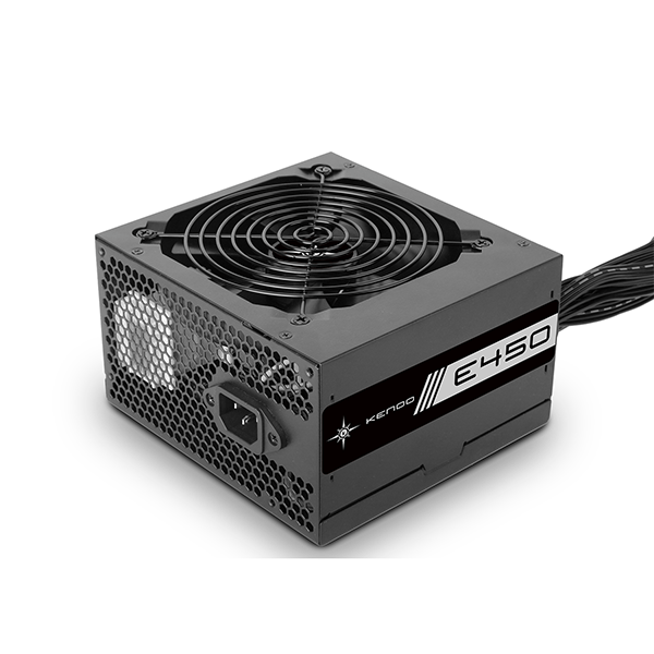 Nguồn máy tính KENOO ESPORT E450 (Fan12) - Mầu Đen  - Cáp dẹt