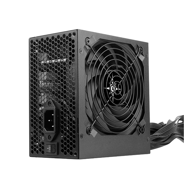 Nguồn máy tính KENOO ESPORT E500 (Fan12) - Mầu Đen  - Cáp dẹt