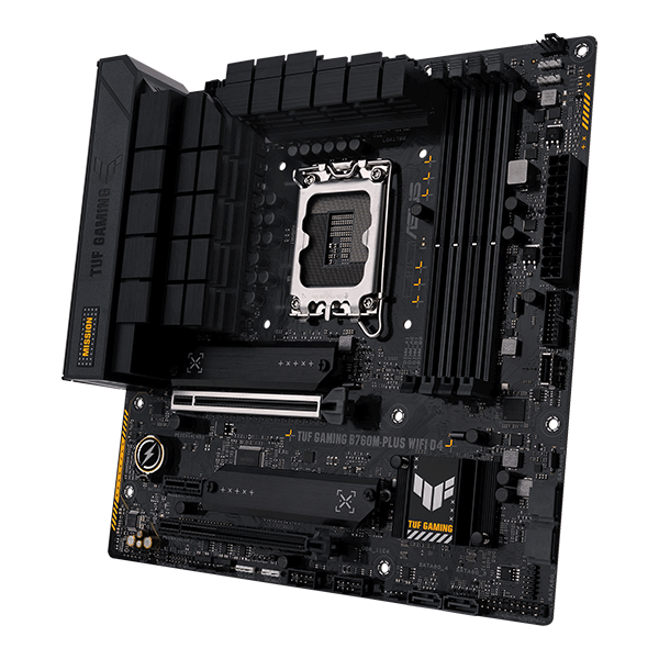 Mainboard Asus TUF Gaming B760M-PLUS WIFI D4 (Intel B760/ Socket 1700/ 4 khe ram/ DDR4/ 2.5 Gigabit LAN)