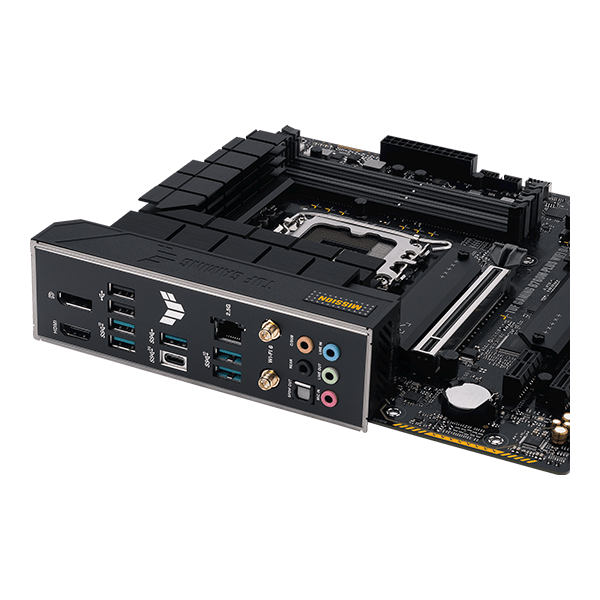 Mainboard Asus TUF Gaming B760M-PLUS WIFI D4 (Intel B760/ Socket 1700/ 4 khe ram/ DDR4/ 2.5 Gigabit LAN)