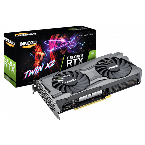 Card màn hình INNO3D GEFORCE RTX 3060 TWIN X2 12GB