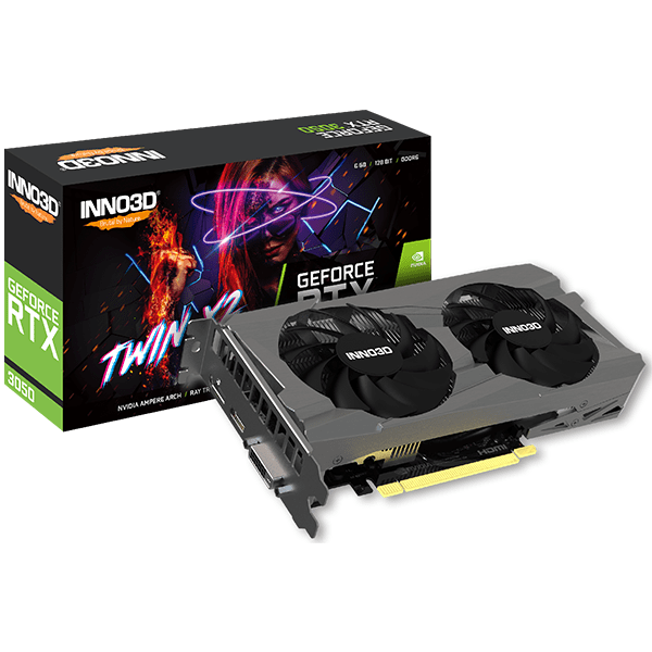 Card màn hình INNO3D GEFORCE RTX 3050 6GB TWIN X2