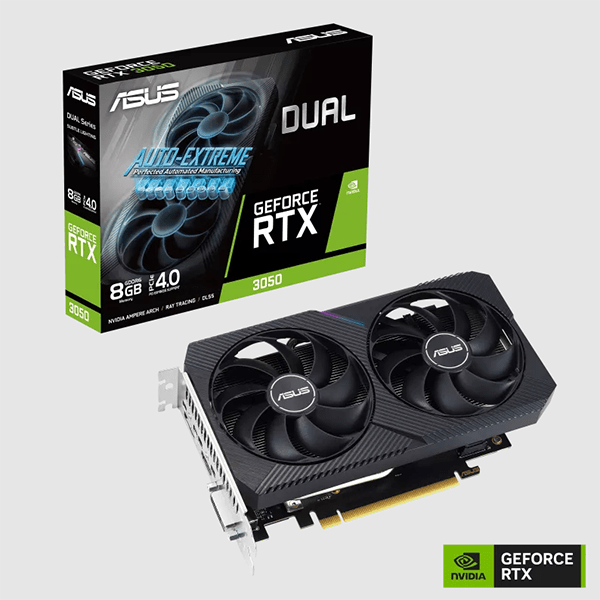 Card màn hình Asus Dual GeForce RTX 4060 Ti EVO OC Edition (8GB/ DDR6/ 128 bit)