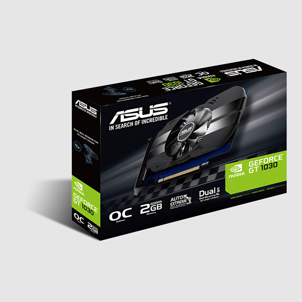Card màn hình Asus Phoenix GeForce GT 1030 OC (2GB/ DDR5/ 64 bit)