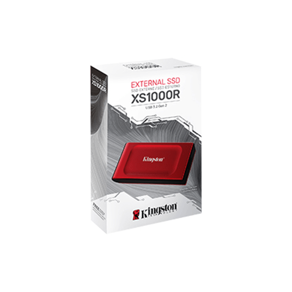 Ổ cứng di động SSD Kingston SXS1000 1Tb (USB3.2/ 1050MB/s/ 1000MB/s/ Đen)