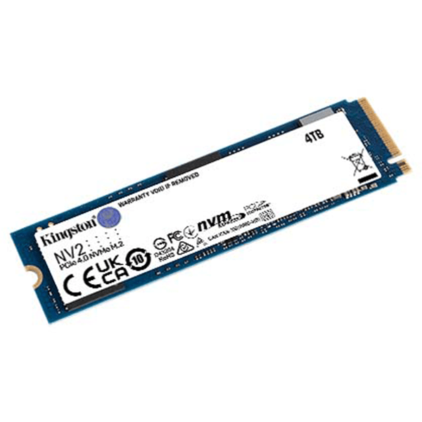 Ổ cứng SSD Kingston NV2 4Tb PCIe 4.0 NVMe M2 2280 (Đọc 3.500 Ghi 2.800 MB/giây)