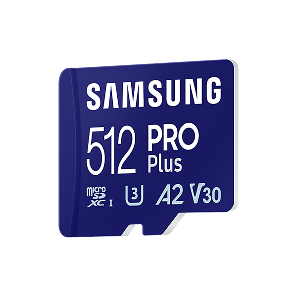 Thẻ nhớ Micro SD Samsung Pro Plus SDXC UHS-I 512GB (R/W 160MB/s/ 120MB/s)