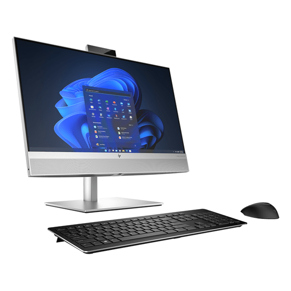 Máy tính AIO HP EliteOne 840 G9 AIO i7 12700/ 8G / 512G / 23.8FHD /FP / WLax / BT / WL_KB&M / W11H / 4G_RTX3050Ti / 3Y-OS / BẠC