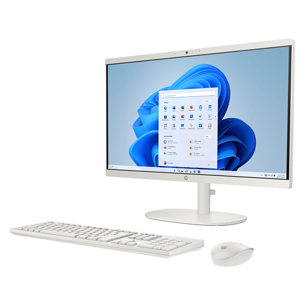 Máy tính AIO HP 22 -dg0017d AY8C5PA (i3 N300/ 8GB/ 256GB SSD/ 21.5inch/ Win11/ White)