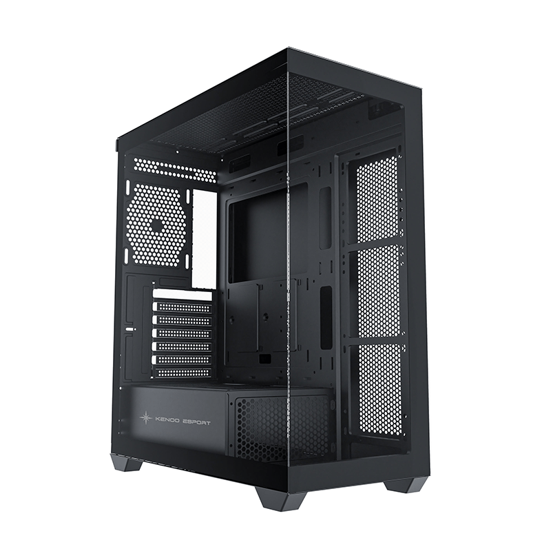 Vỏ case máy tính Kenoo ESPORT FK820 - Màu Đen