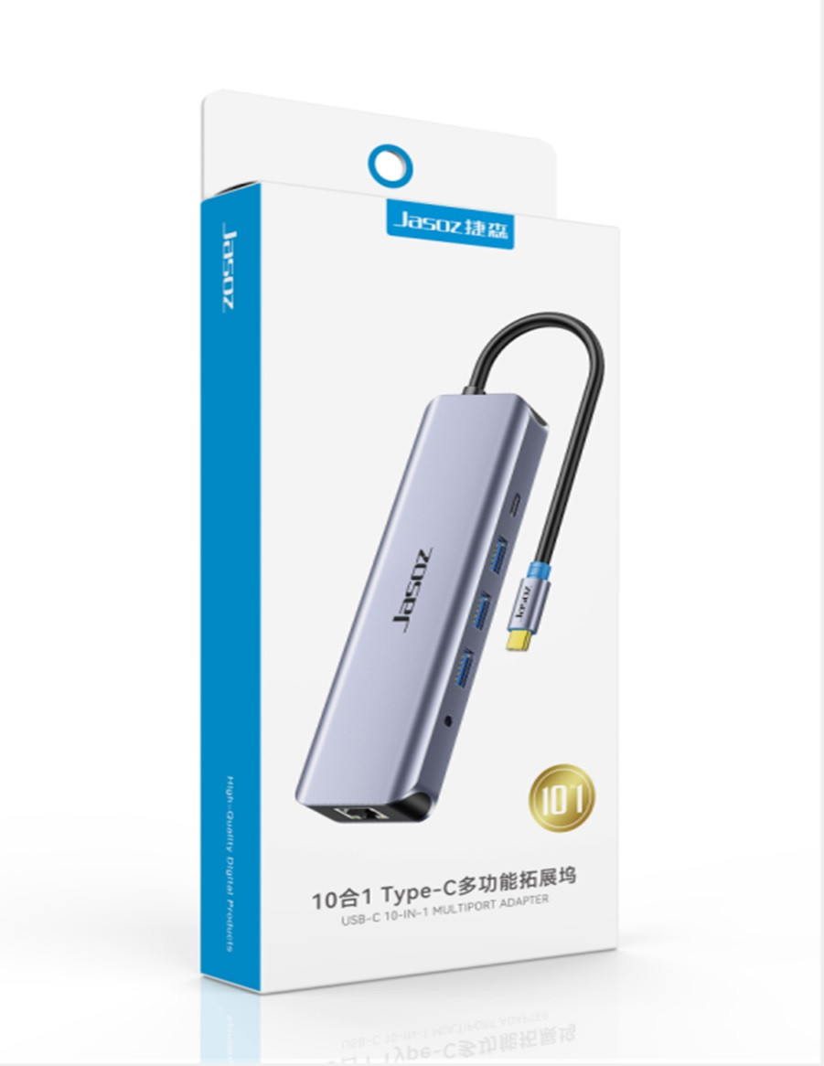 Bộ chuyển đổi Type-C 10 trong 1