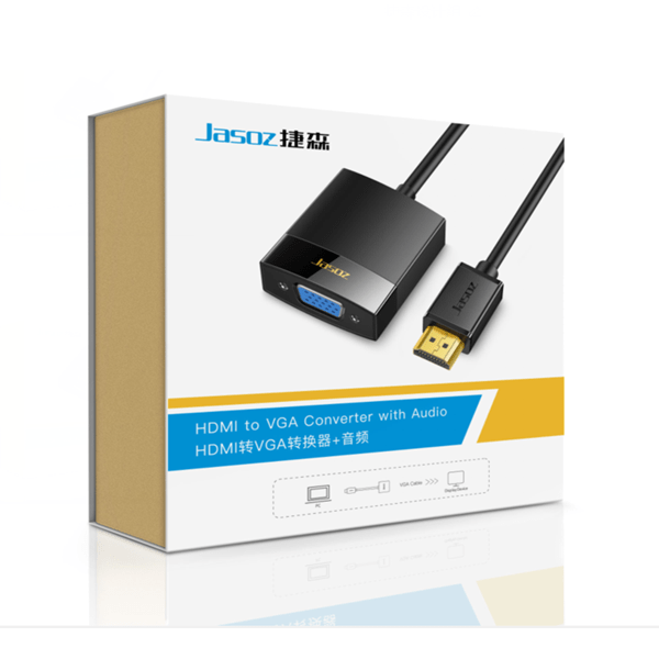 Bộ chuyển đổi HDMI sang VGA có âm thanh