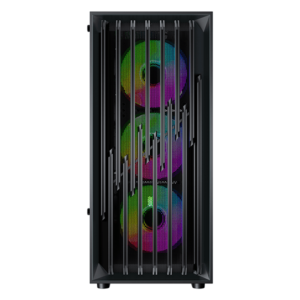 Vỏ case máy tính KENOO ESPORT EM730 - 3F (Màu Đen)