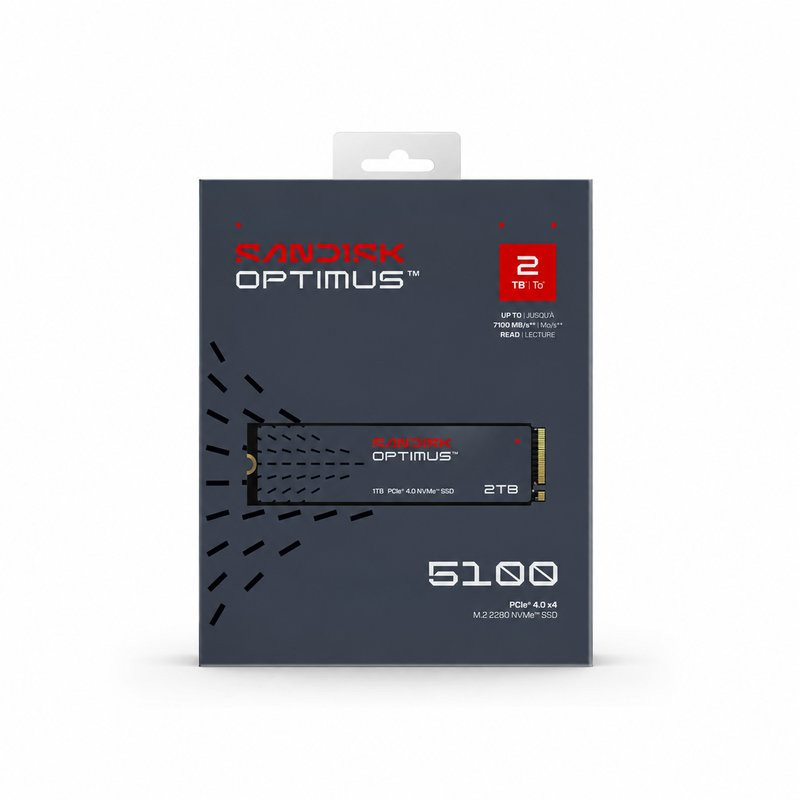 SSD SanDisk Optimus 5100 2TB PCIe 4.0 NVMe SDSP51200TAN-000E0