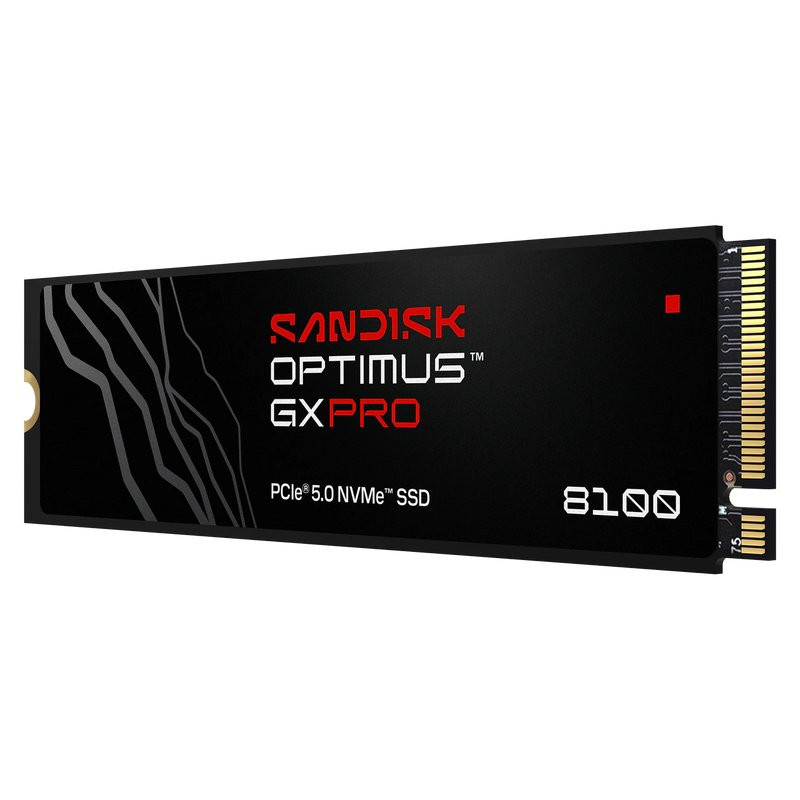 SSD SanDisk Optimus GX PRO 8100 8TB PCIe 5.0 NVMe SDSP82800TAN-000E0