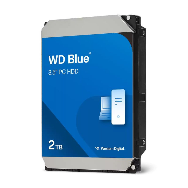 Ổ cứng Western Digital Blue 2TB (3.5Inch/ 5400rpm/ 64MB/ SATA3)