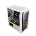 Vỏ case máy tính KENOO ESPORT MK500 - 3F - Mầu Trắng - (Size M-ATX) 