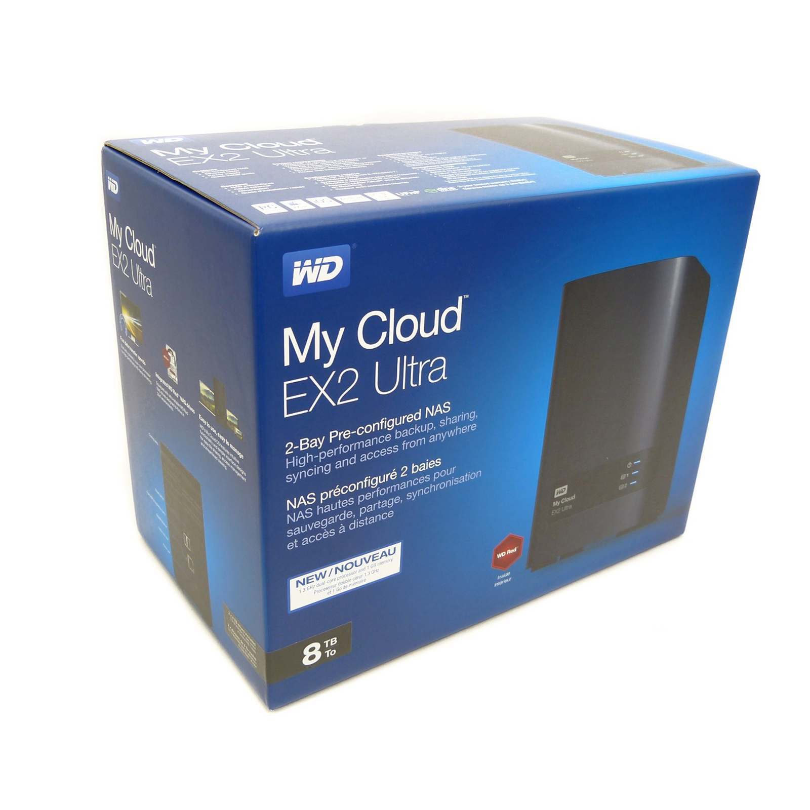 Ổ lưu trữ mạng Western Digital My Cloud EX2 Ultra 8Tb
