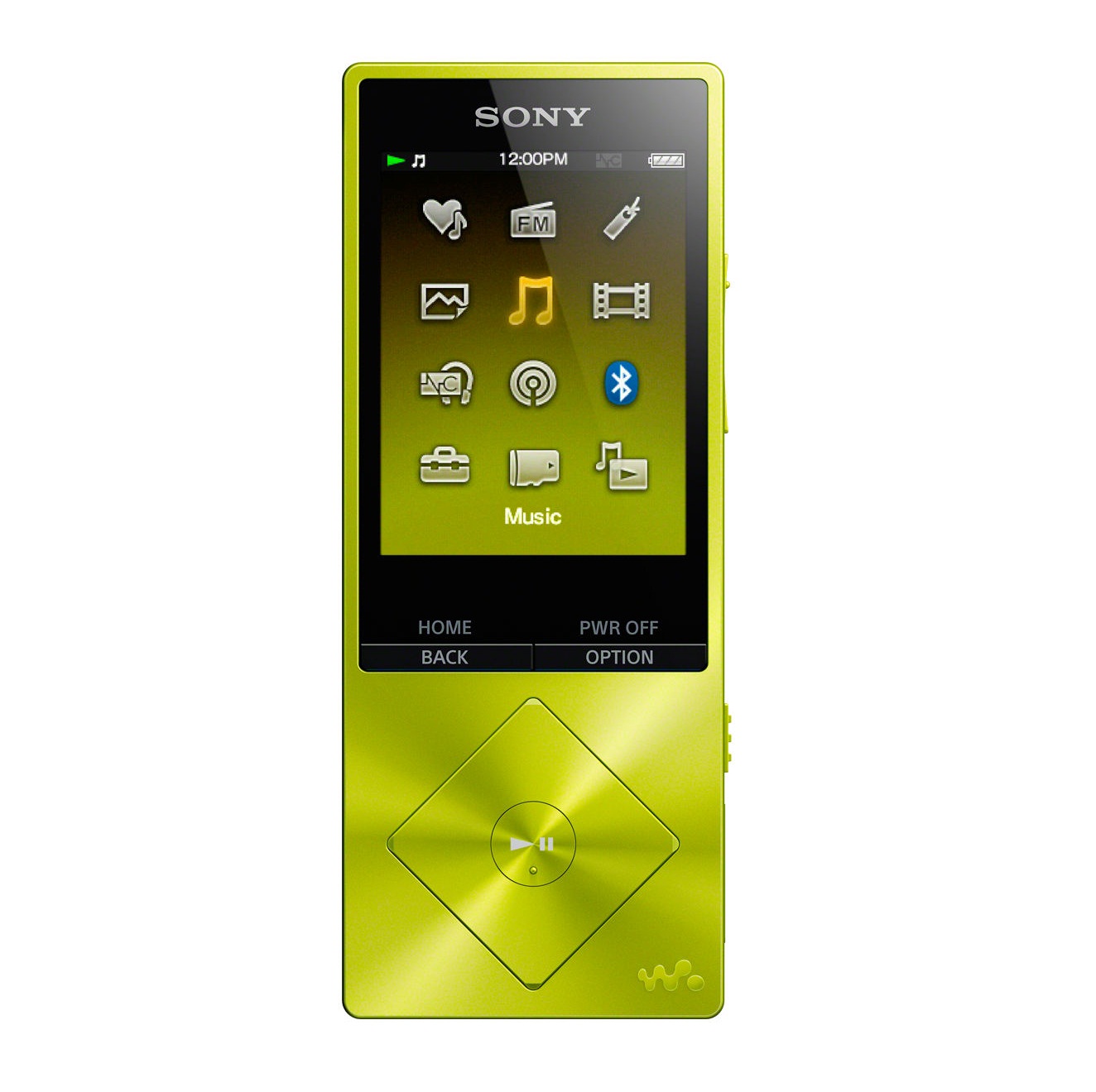 Máy nghe nhạc Sony NWZ A25 16Gb - Vàng chanh