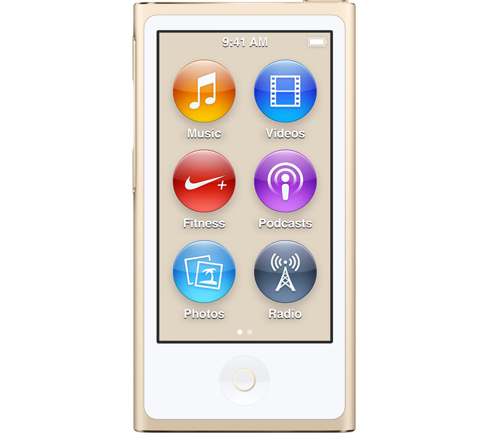 Máy nghe nhạc Apple Ipod Nano 16Gb - Gold/Silver (2015)