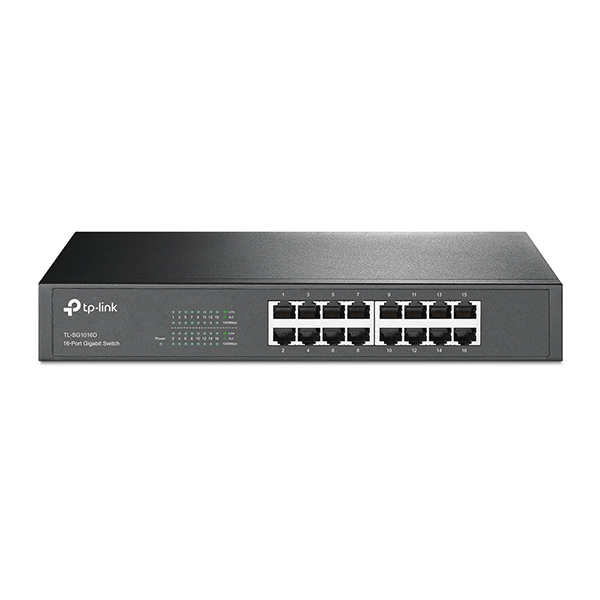 Thiết bị chia mạng TP-Link TL-SG1016D (Gigabit (1000Mbps)/ 16 Cổng/ Vỏ Thép)