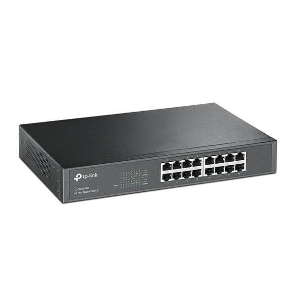 Thiết bị chia mạng TP-Link TL-SG1016D (Gigabit (1000Mbps)/ 16 Cổng/ Vỏ Thép)