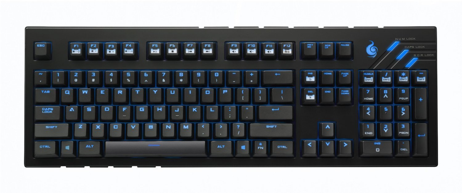 Bàn phím Cooler Master Quick Fire Ultimate Blue SGK-4011-GKCL2-US (USB, Có dây)