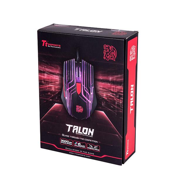 Chuột TTeSports Talon/ Talon Blu (MO-TLB-WD00BK-01) (USB, Có dây)