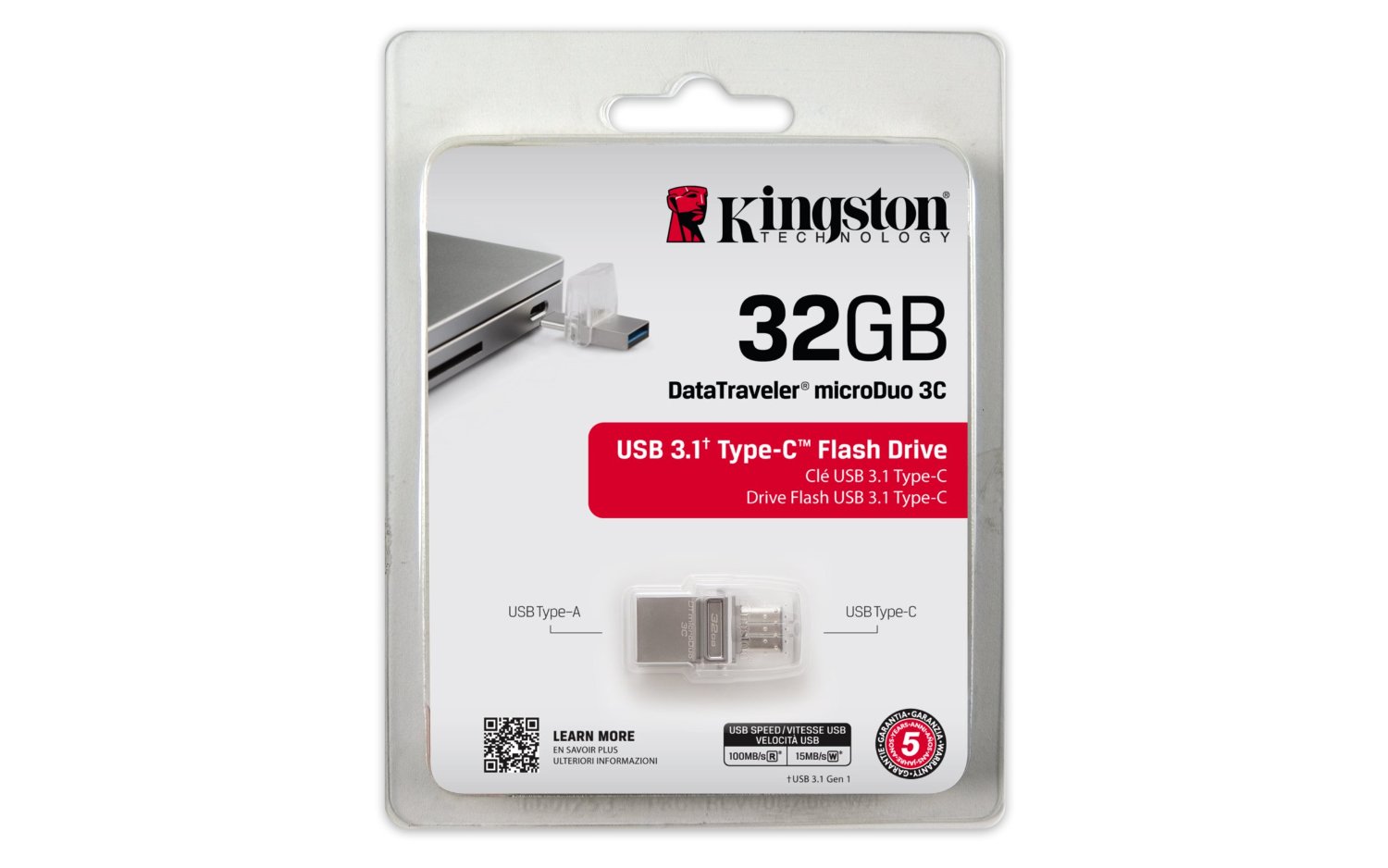 Thẻ nhớ USB Kingston DTMC3 16Gb