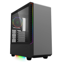 Vỏ case máy vi tính GAMEMAX Panda T802 - Màu đen