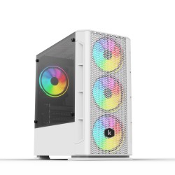 Vỏ case máy tính KENOO ESPORT G362 - Mầu Trắng