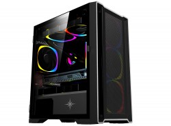 Vỏ case máy tính KENOO ESPORT M500 - 3F - Mầu Đen