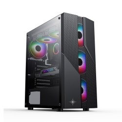 Vỏ case máy tính KENOO ESPORT M200 - Mầu Đen