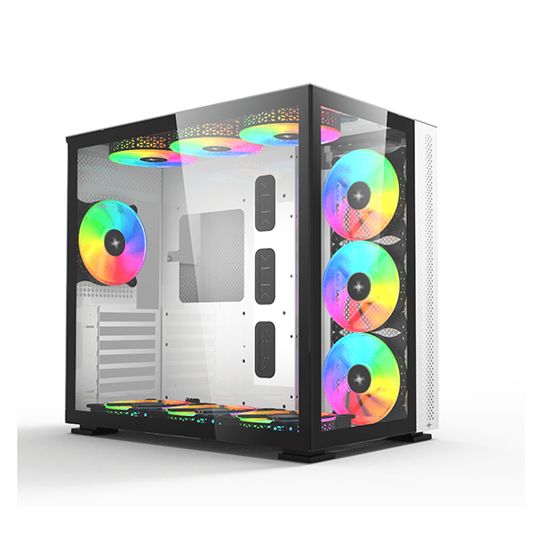 Vỏ case máy tính KENOO LUXE V1 - Màu Trắng