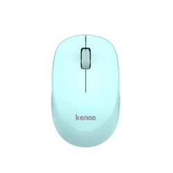 Chuột máy tính không dây  Kenoo M106 - Mầu Xanh (Silent)