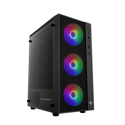 Vỏ case máy tính KENOO ESPORT AF13 - 3F - Mầu Đen