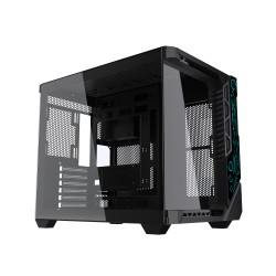 Vỏ case máy tính KENOO LUXE V2 - 3FA Màu Đen