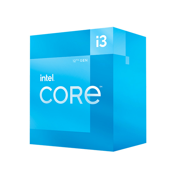 CPU Intel Core i3 12100 (Intel LGA1700 - 4 Core - 8 Thread - Base 3.3Ghz - Turbo 4.3Ghz - Cache 12MB)