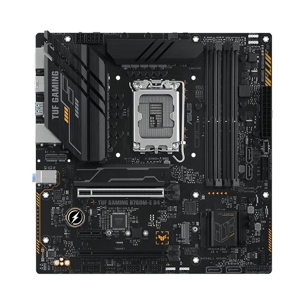 Mainboard Asus TUF Gaming B760M-E D4 (Intel B760/ Socket 1700/ M-ATX/ 4 khe ram/ DDR4/ 2.5 Gigabit LAN)