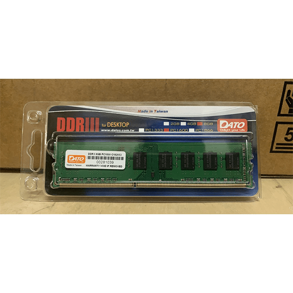 Ram Dato 8GB - DDR3 - Bus 1600 - PC