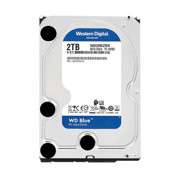 Ổ cứng Western Digital Blue 2TB (3.5Inch/ 7200rpm/ 256MB/ SATA3)