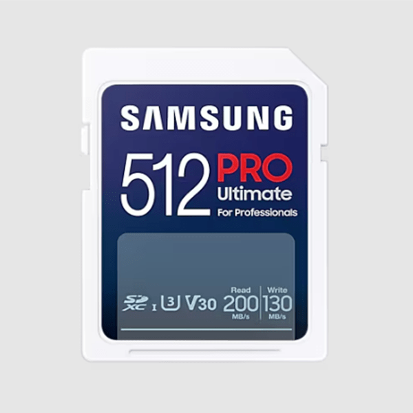 Thẻ nhớ SD Samsung Pro Ultimate SDXC UHS-I 512 GB (R/W 200MB/s/ 130MB/s)