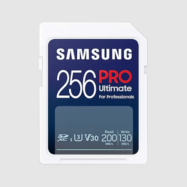 Thẻ nhớ SD Samsung Pro Ultimate SDXC UHS-I 256 GB (R/W 200MB/s/ 130MB/s)