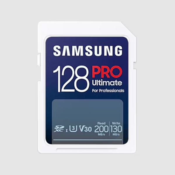 Thẻ nhớ SD Samsung Pro Ultimate SDXC UHS-I 128 GB (R/W 200MB/s/ 130MB/s)